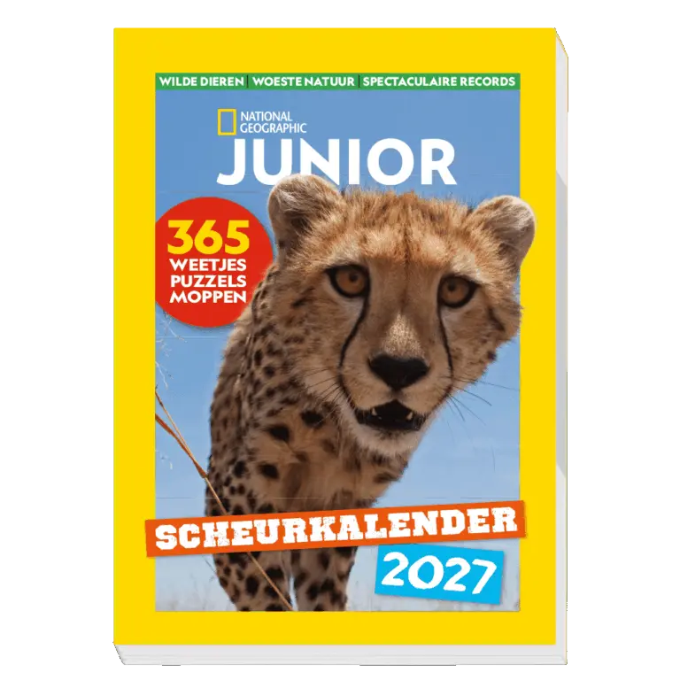 Nat Geo Junior Scheurkalender 2027