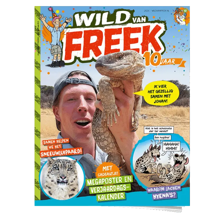 Wild van Freek 10 | Witkeelvaraan